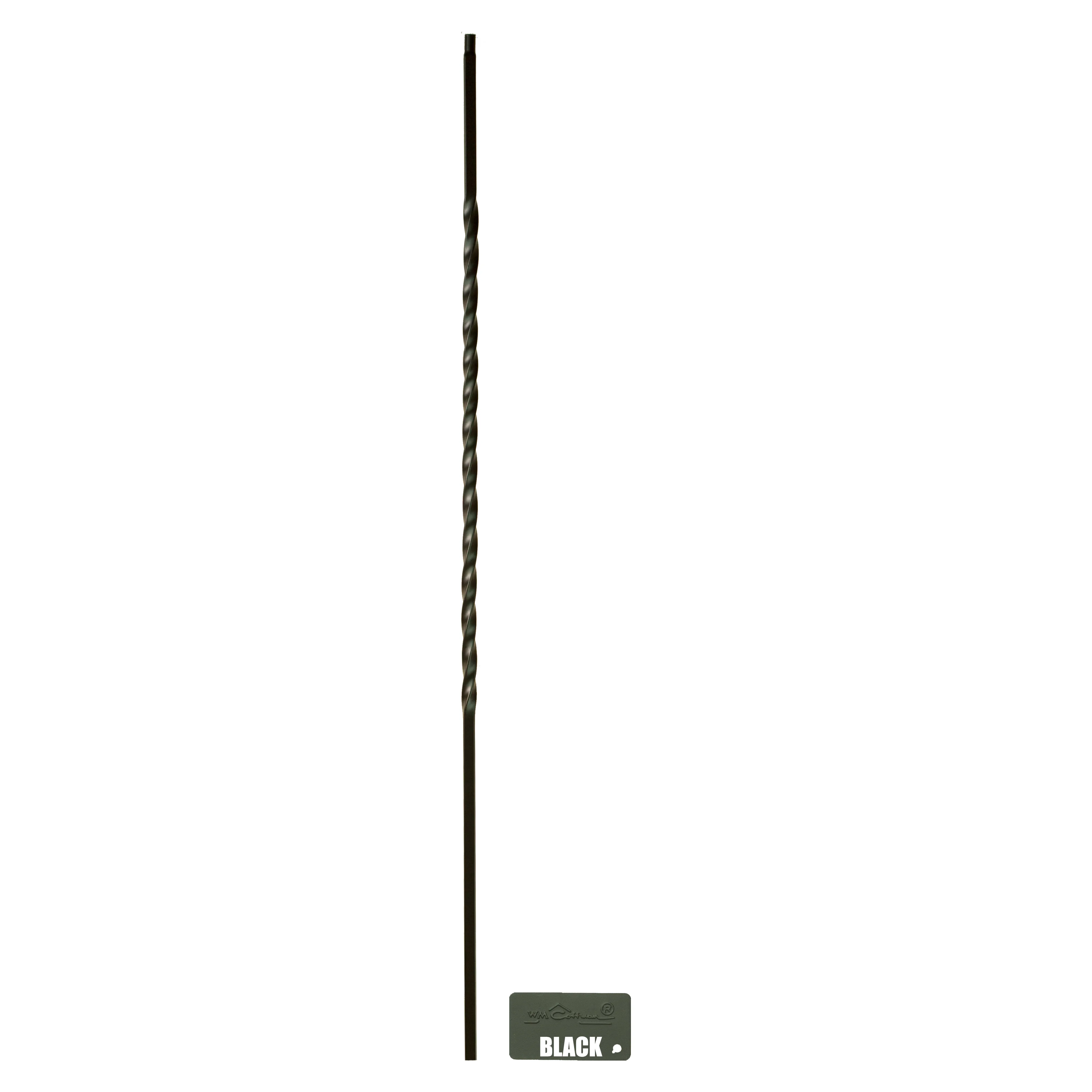 1TW22 | Single 22" Twist Iron Baluster | 2554 | 1/2"