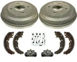 8 Inch Rear Brake Drum Brake Shoes Wheel Cylinders Fits Ford Contour 1995-2000