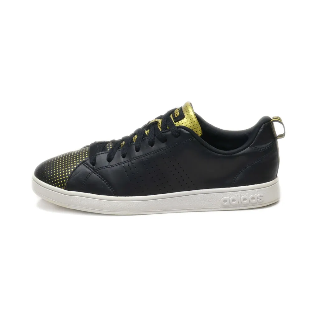 Adidas Continental 80 Low-Top Sneakers Pu Leather Black Colour For Men