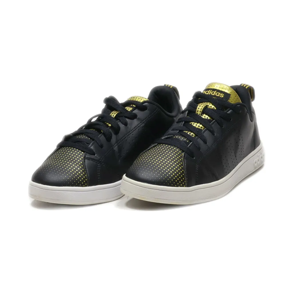 Adidas Continental 80 Low-Top Sneakers Pu Leather Black Colour For Men