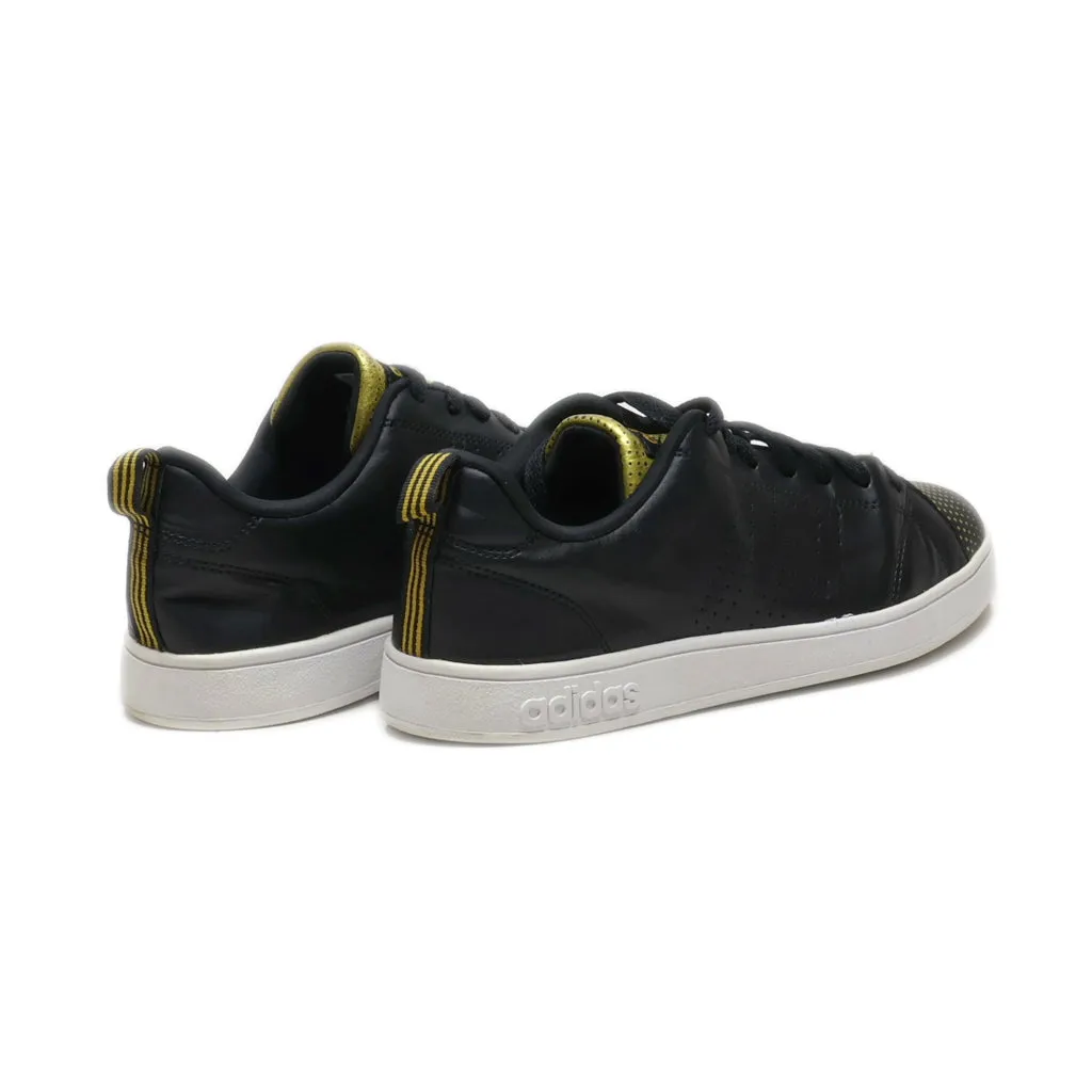 Adidas Continental 80 Low-Top Sneakers Pu Leather Black Colour For Men