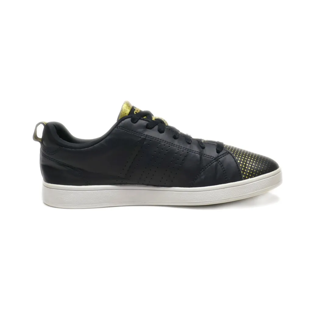 Adidas Continental 80 Low-Top Sneakers Pu Leather Black Colour For Men