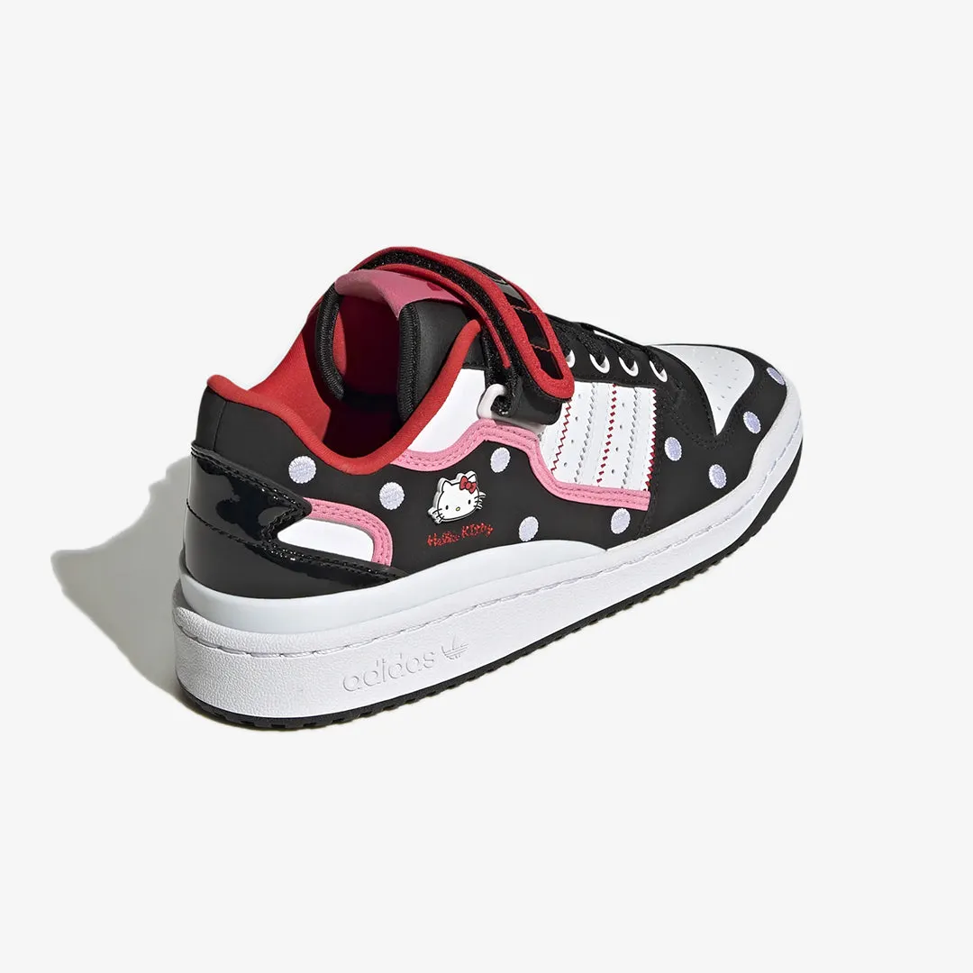 Adidas | HELLO KITTY FORUM LOW W  { CORE BLACK/BLISS PINK’