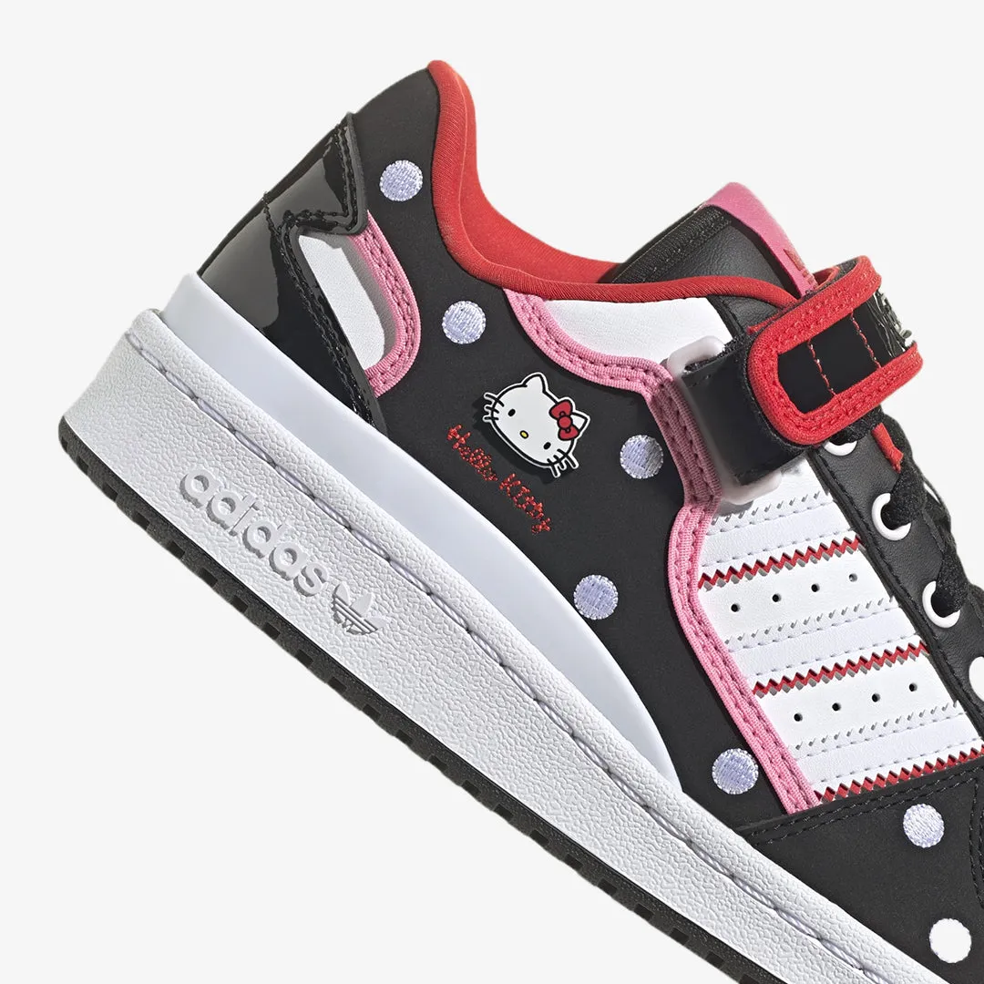 Adidas | HELLO KITTY FORUM LOW W  { CORE BLACK/BLISS PINK’