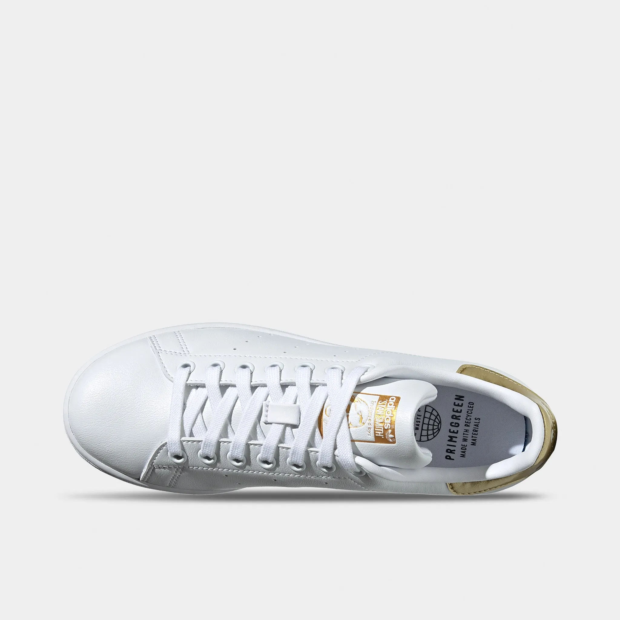 adidas Originals Women's Stan Smith Cloud White / Cloud White - Gold Metallic