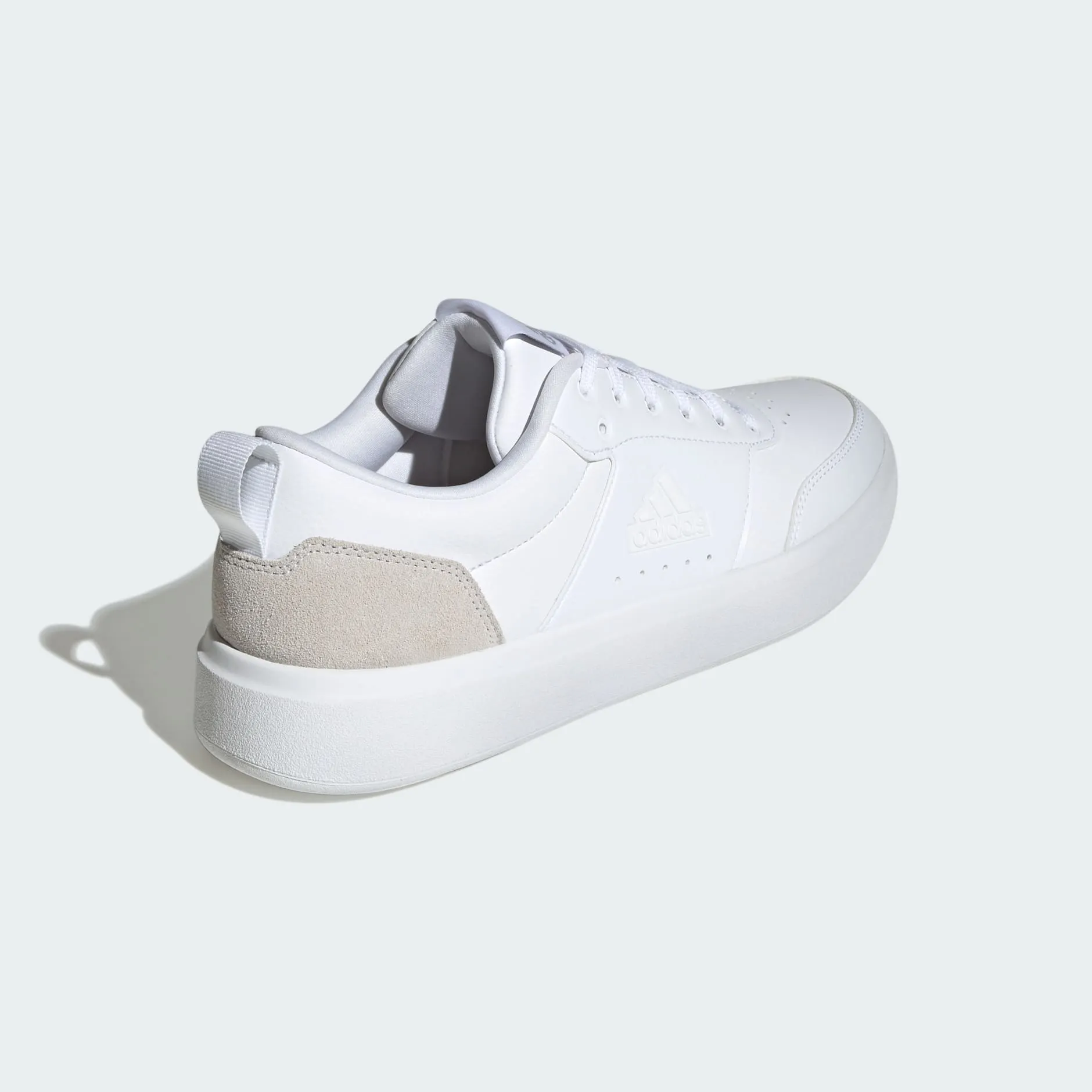 ADIDAS PARK STREET SHOES - MEN - CLOUD WHITE/GREY