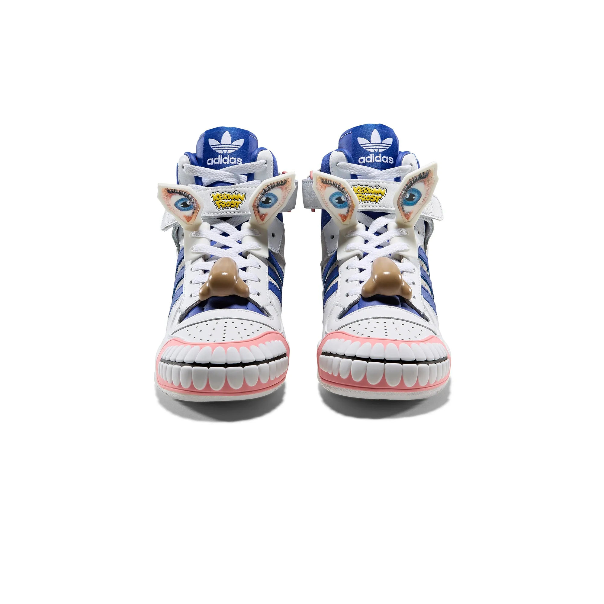 Adidas x KF Mens Forum Hi Humanchives Shoes 'FTWR White'