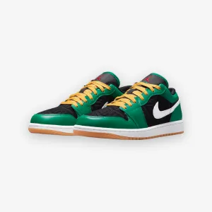 Air Jordan 1 Low SE Malachite Fire Red Black Taxi DQ8422-300