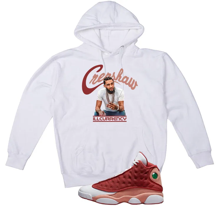 Air Jordan 13 Dune Red White T-Shirt (Crenshaw)| illcurrency