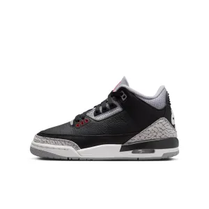 Air Jordan 3 Retro "Black Cement" - Boy's GS