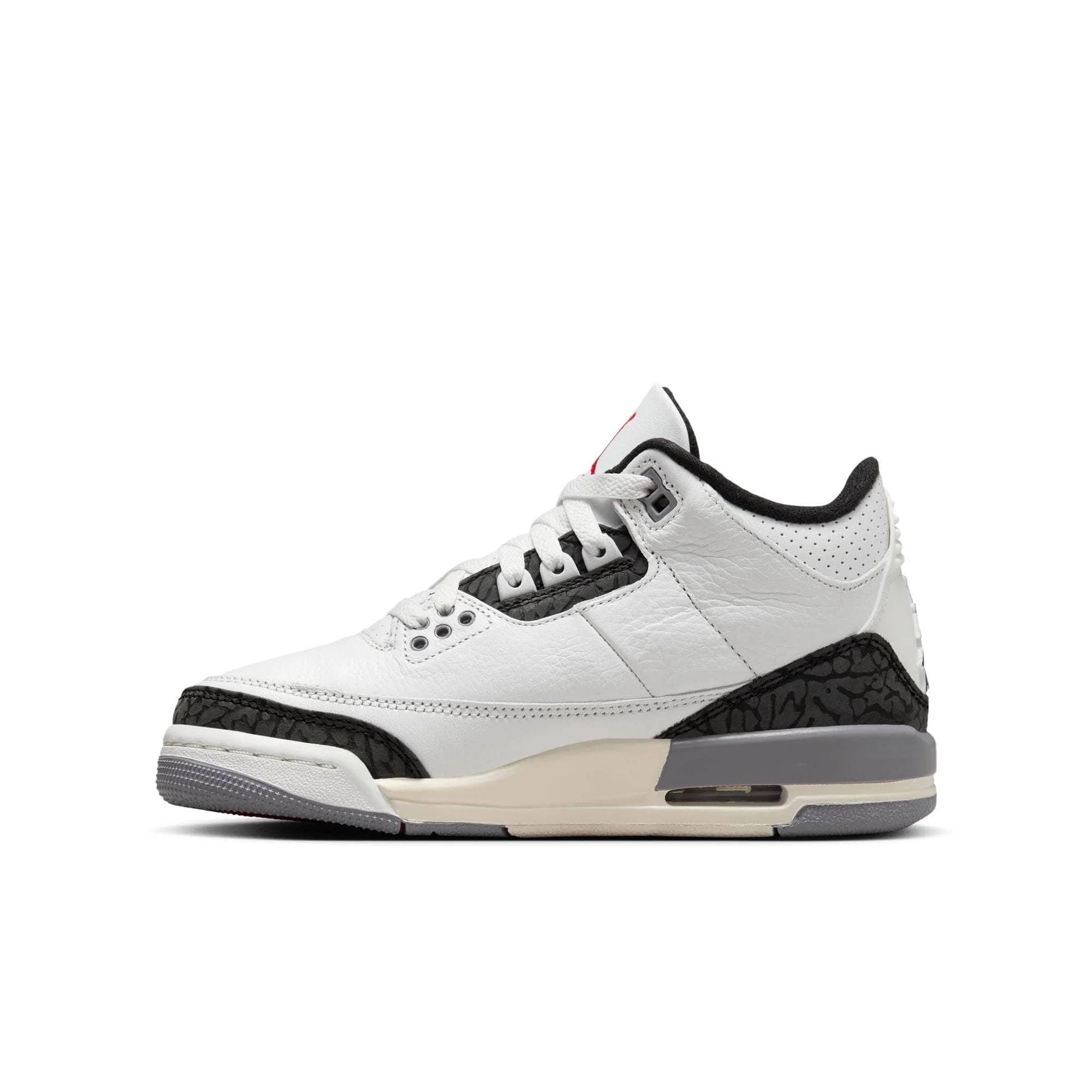 Air Jordan 3 Retro "Cement Grey" - Boy's GS