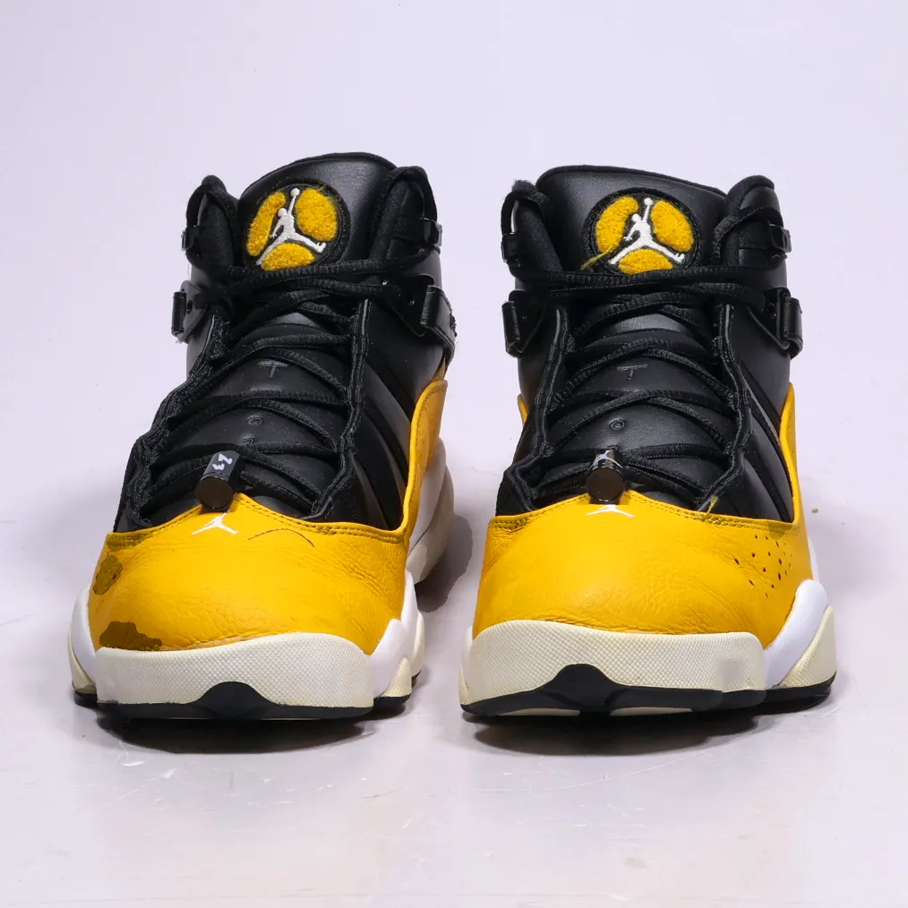 Air Jordan Winterized High-Top Sneakers Leather Yellow Colour For Men