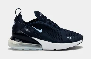 Air Max 270 Obsidian Grade School Lifestyle Shoes (Blue)