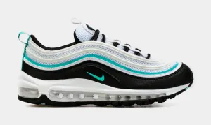 Air Max 97 Tiffany Grade School Running Shoes (White/Teal)