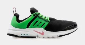 Air Presto Grade School Running Shoe (Black/Green)