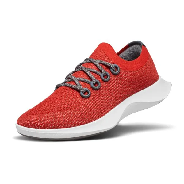 Allbirds Tree Dashers - LIMITED EDITION: Strawberry Red (White Sole)