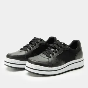 Alyster Off Black Shoe