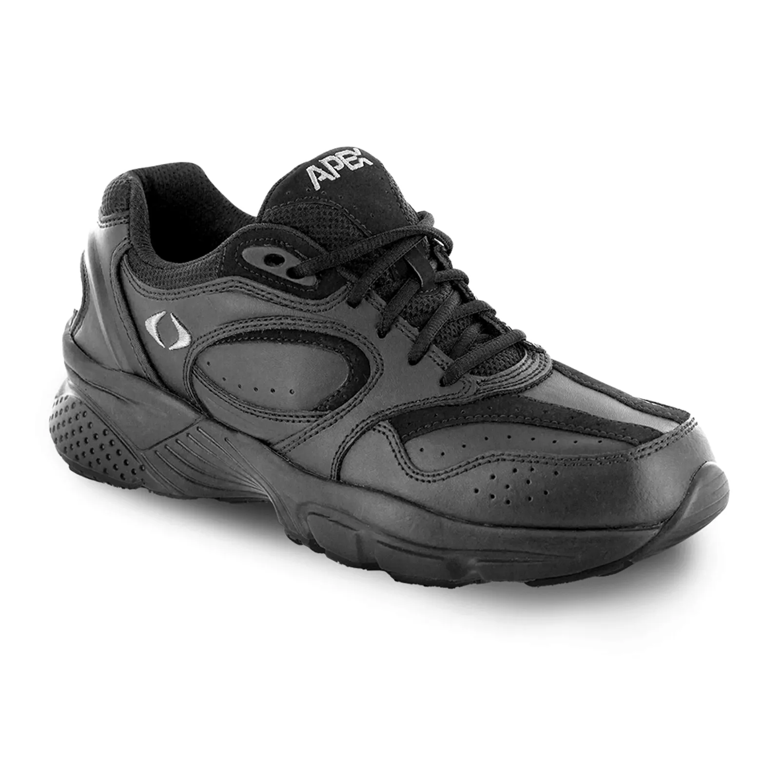 Apex X801 Lace Walker X-Last Walking Shoe (Men) - Black