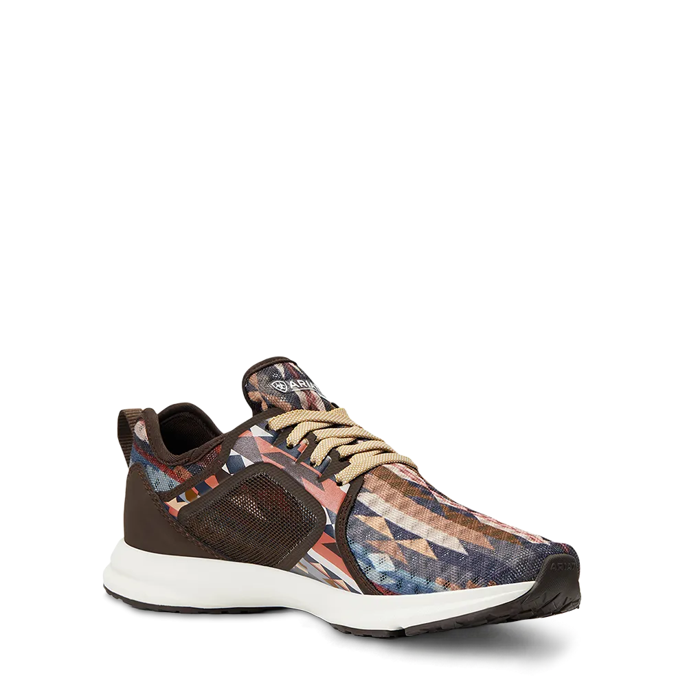 Ariat Ladies Fuse Neutral Blanket Print Sneakers 10039082