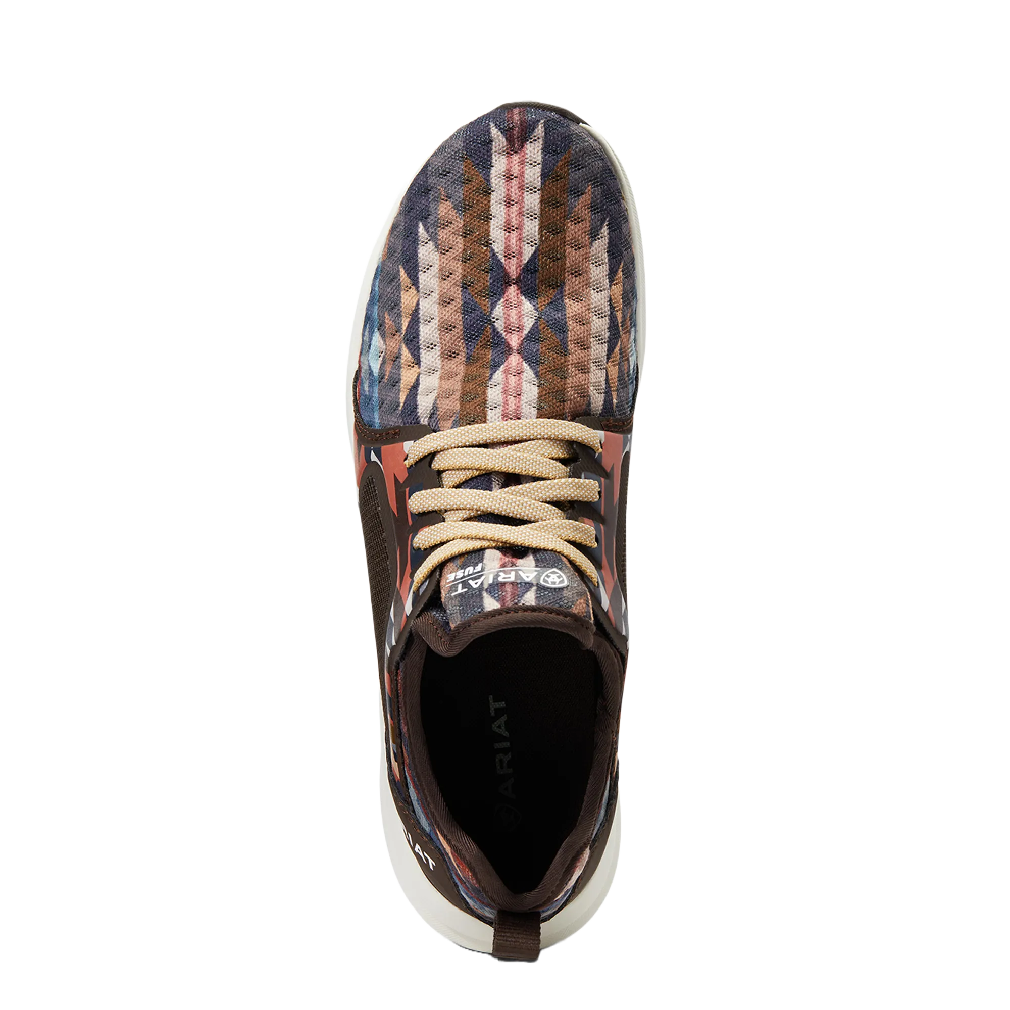 Ariat Ladies Fuse Neutral Blanket Print Sneakers 10039082