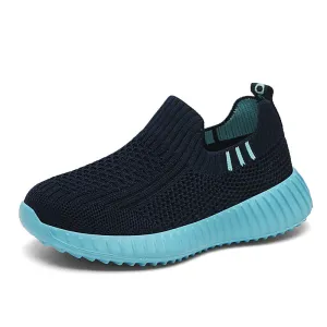 ARWEN & AJH GROUP Kids Shoes Boys Running Sport Shoes Children Socks Sneakers 2024 Breathable Mesh School Shoe Soft Sole Casual Walking Tenis