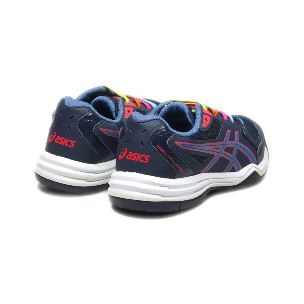 Asics Gel-Flare Sport Shoes Fabric Blue Colour For Kids