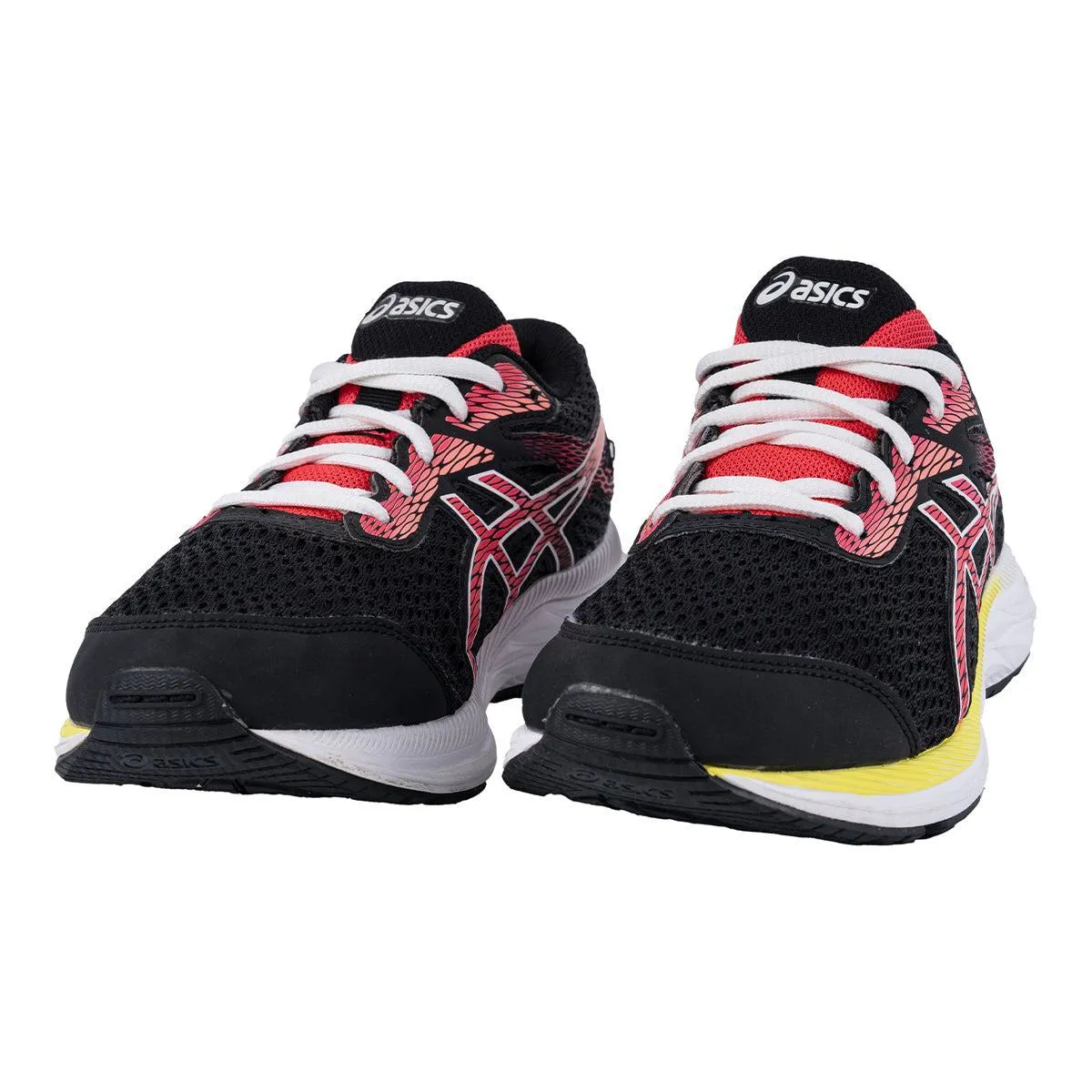 Asics Gelexcite 6 Gs Sport Shoes Fabric Black Colour For Women