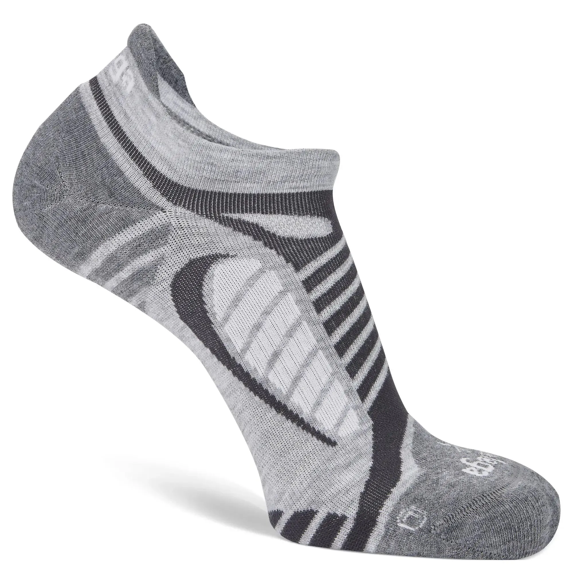 Balega Women's Ultralight No Show Sock - Grey/White