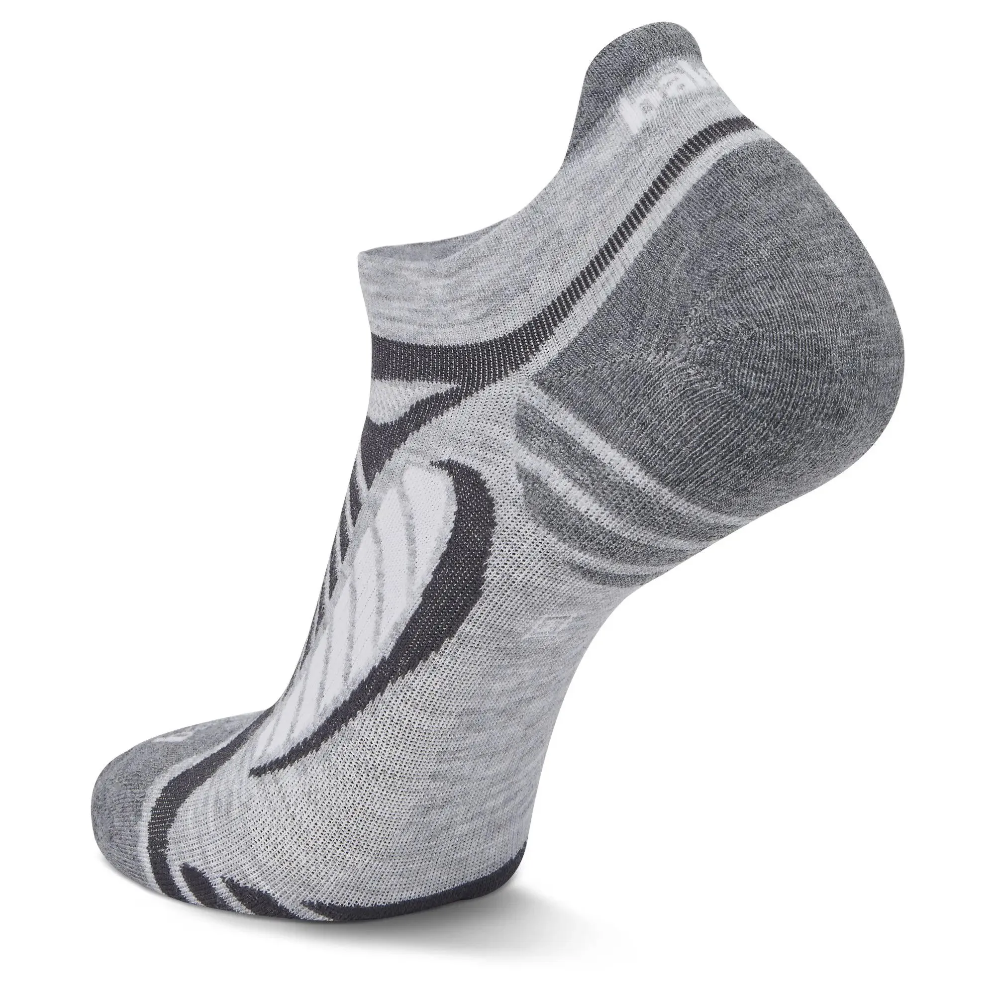 Balega Women's Ultralight No Show Sock - Grey/White