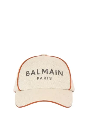 Balmain   B-Army canvas cap 