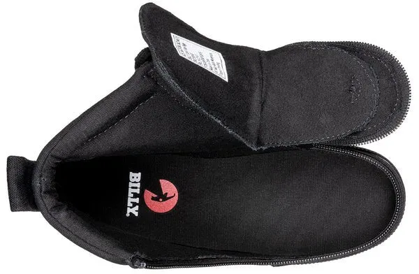 Billy Footwear (Little Kids) Medium Width Fit - High Top Canvas Shoes