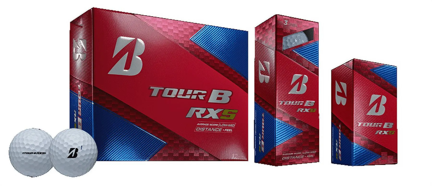 Bridgestone Golf Tour B RXS Golf Balls, 12 Pack