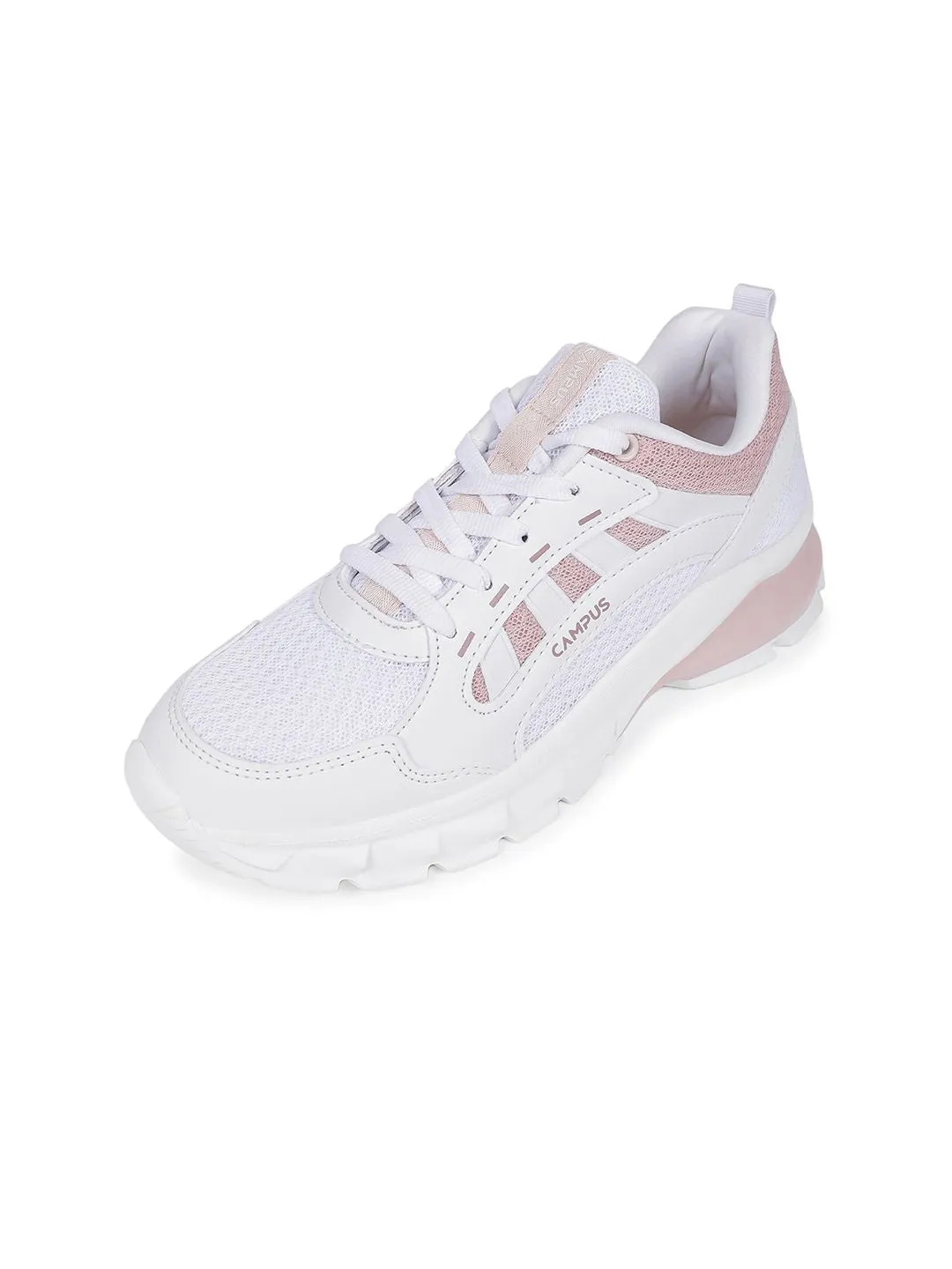 Campus Women Textured Round Toe Walking Marking Sports Shoes