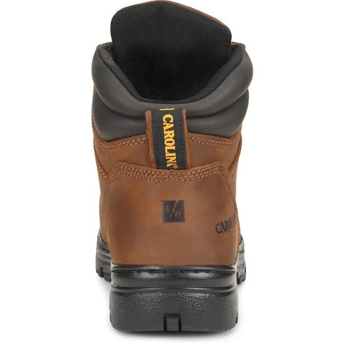 Carolina Men's Foreman 6" Steel Toe WP Metguard Work Boot -Brown- CA3527