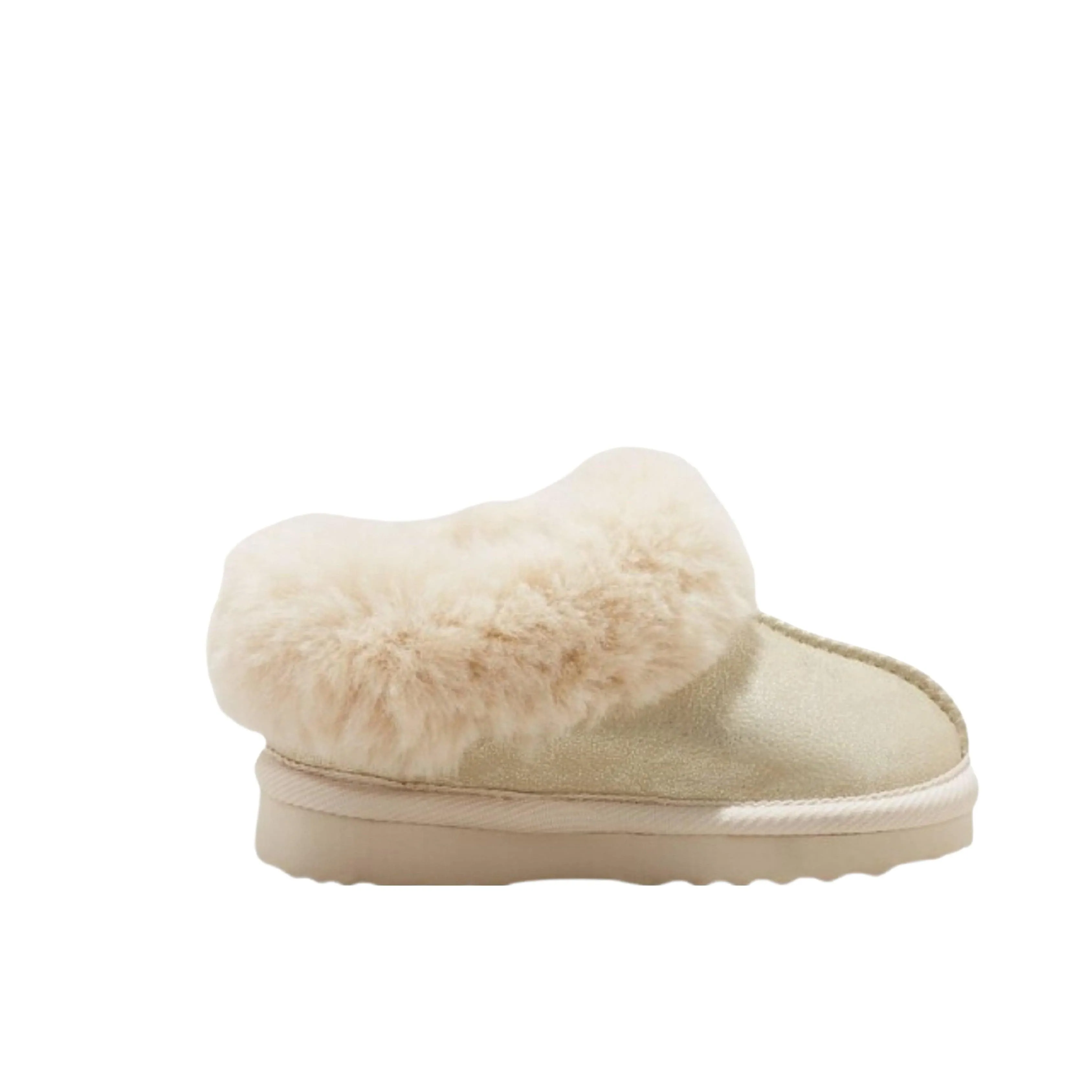 CAT & JACK - Callie Faux Fur Cuff Bootie Slipper