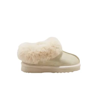 CAT & JACK - Callie Faux Fur Cuff Bootie Slipper