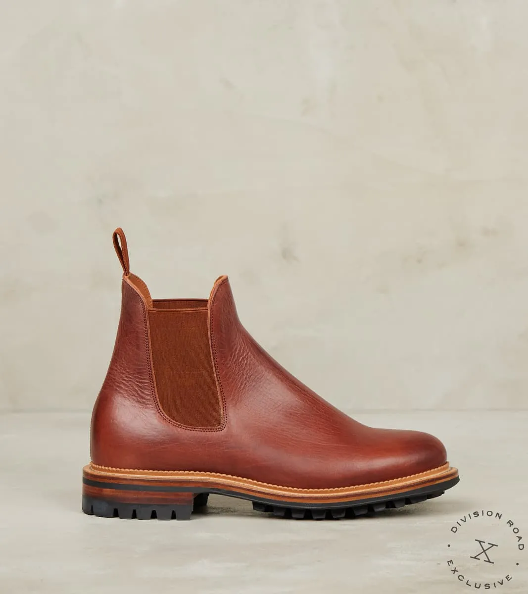 Chelsea Boot - 2030 - Commando - CF Stead Chestnut Phoenix