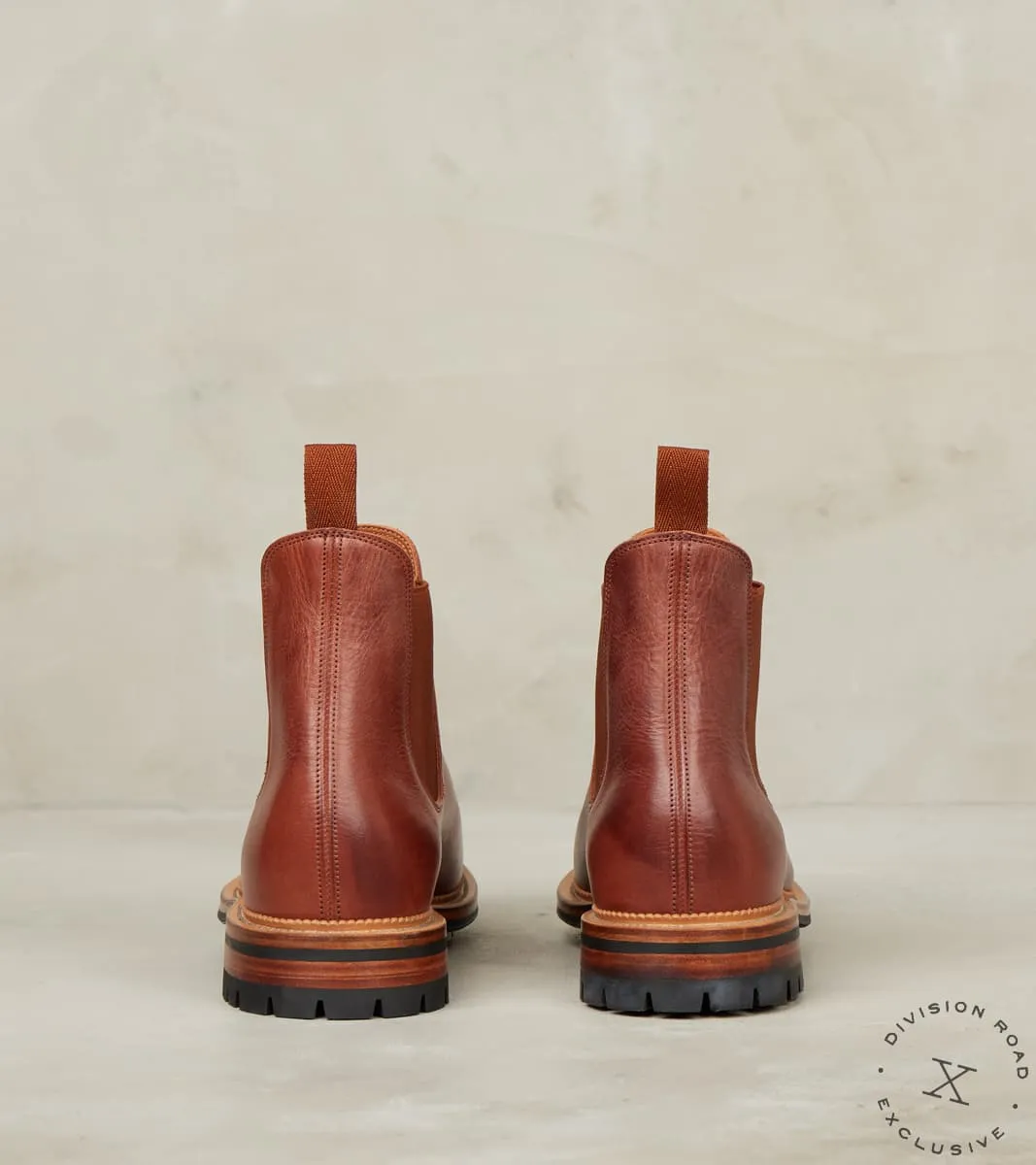 Chelsea Boot - 2030 - Commando - CF Stead Chestnut Phoenix