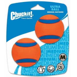 Chuckit Ultra Rubber Fetch Balls 5 Sizes