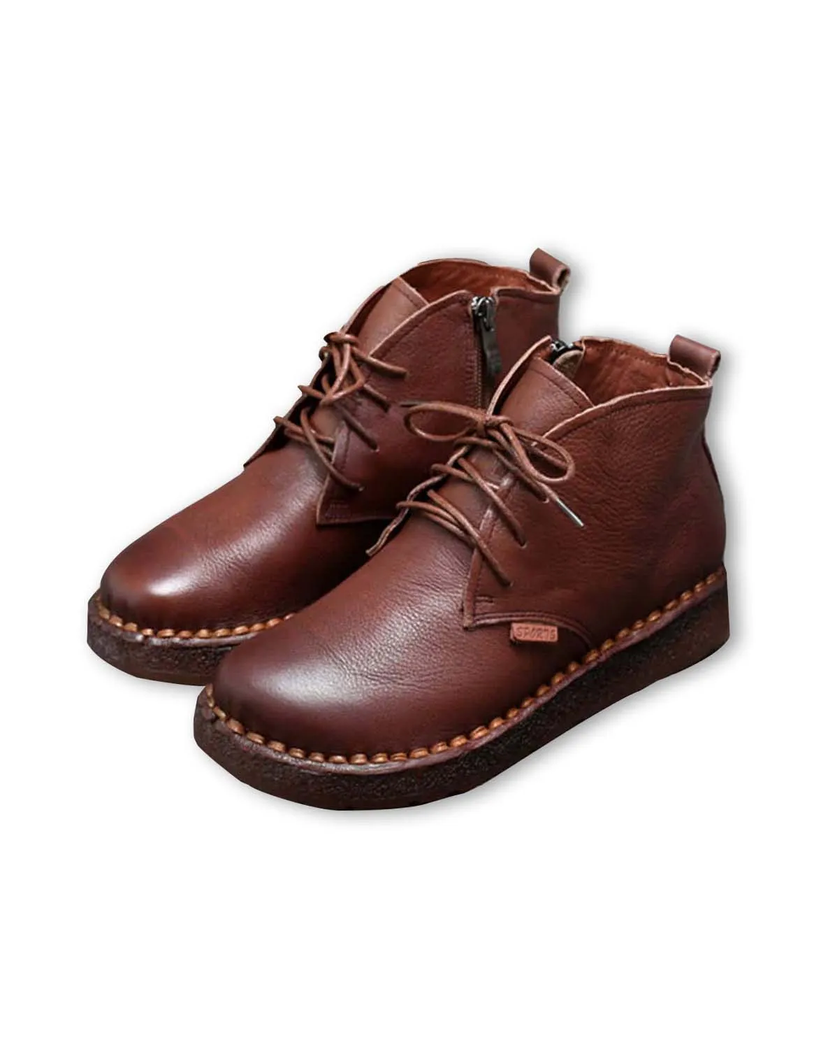 [Clearance]BEST Winter Comfortable Handmade Retro Walking Boots 42