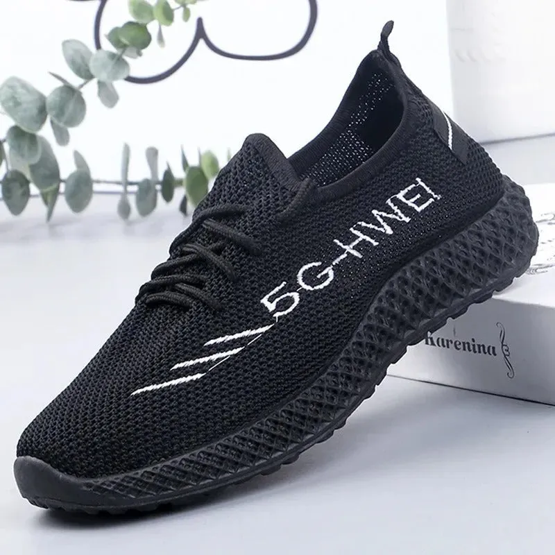 Comfortable Breathable Mesh Walking Shoes for Women