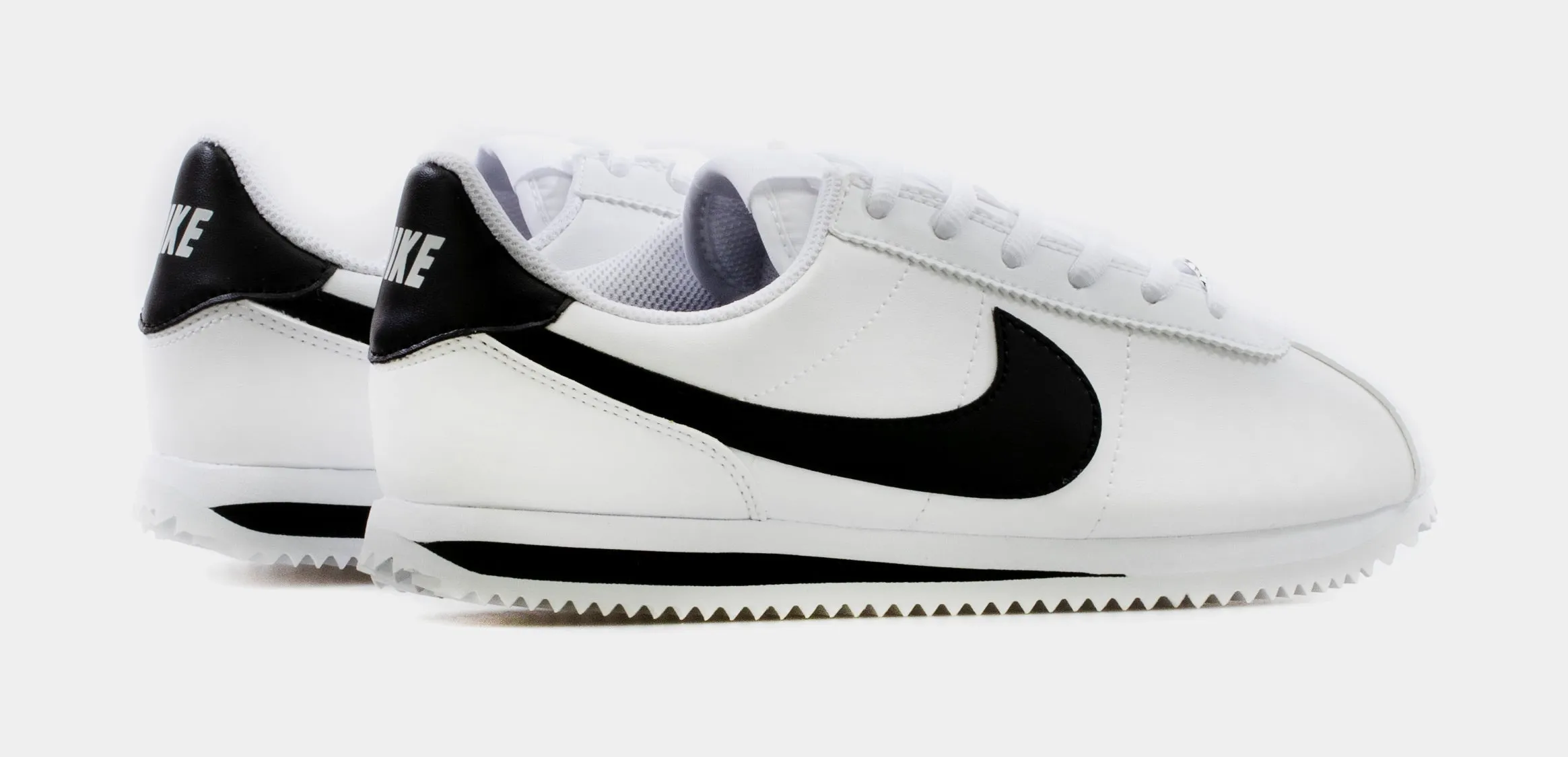 Cortez Grade School Lifestyle Shoe (White)