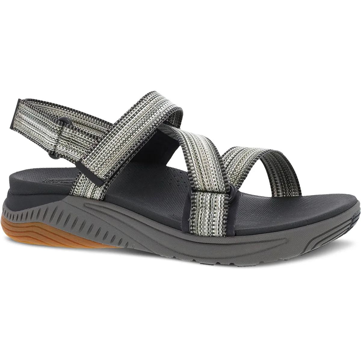 Dansko Rayna Sandal - Black Multi Webbing