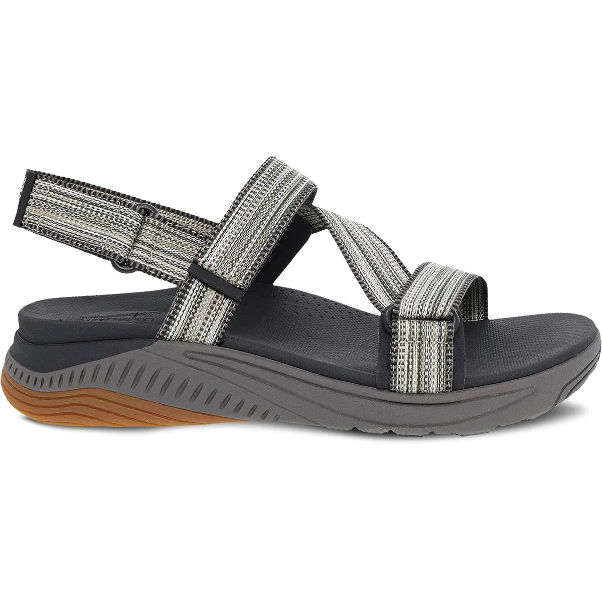 Dansko Rayna Sandal - Black Multi Webbing