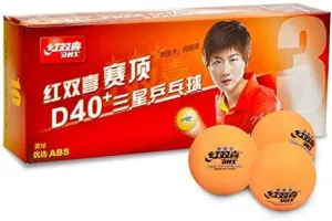 DHS D40  3 star Table Tennis ball [Orange]