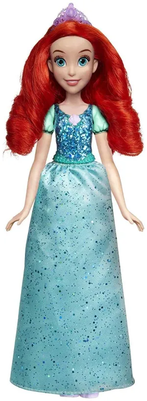 Disney Princess Royal Shimmer Ariel Fashion Doll with Skirt That Sparkles, Tiara and Shoes