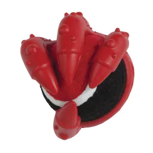 DOGZILLA 52061 Dog Toy, M, Rubber, Black/Red/White