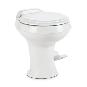 Dometic 300 Series Standard Height Toilet, White