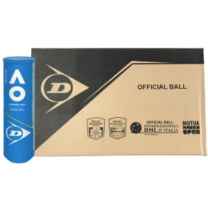 Dunlop Australian Open 18 x 4 Ball Can Tennis Balls