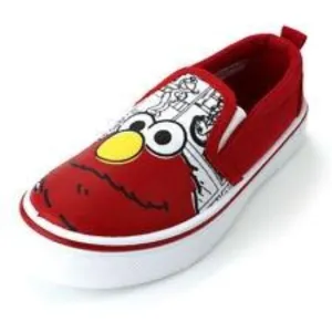 Elmo Canvas Slip On Sneakers